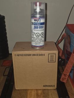 selling a SprayMax 2K Clear Glamour aerosol spray paint