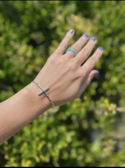 Cross Bracelet Or Anklet 