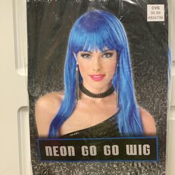 Adult Deluxe Wig PunkRock, Color Wave, & Neon