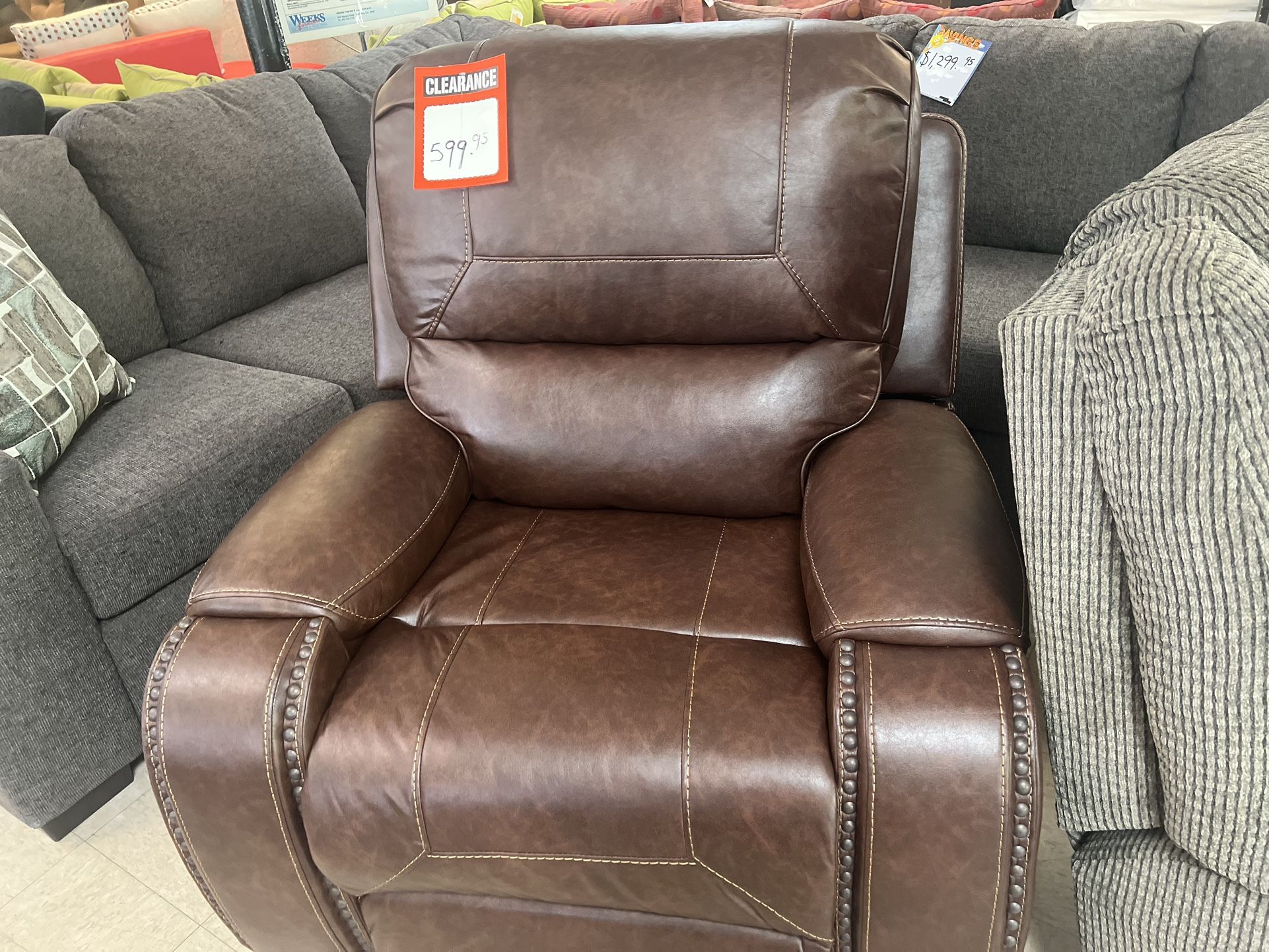 Reclining sectional’s $2000 reclining sectional $3000 reclining sofas $1000 reclining loveseats $1000 reclining chairs $600
