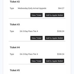 Secret Dreams Tickets