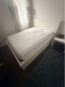 Ikea Double with 4 Draws
