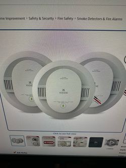 Kidde Smoke Detector 3 Pack - Brand New