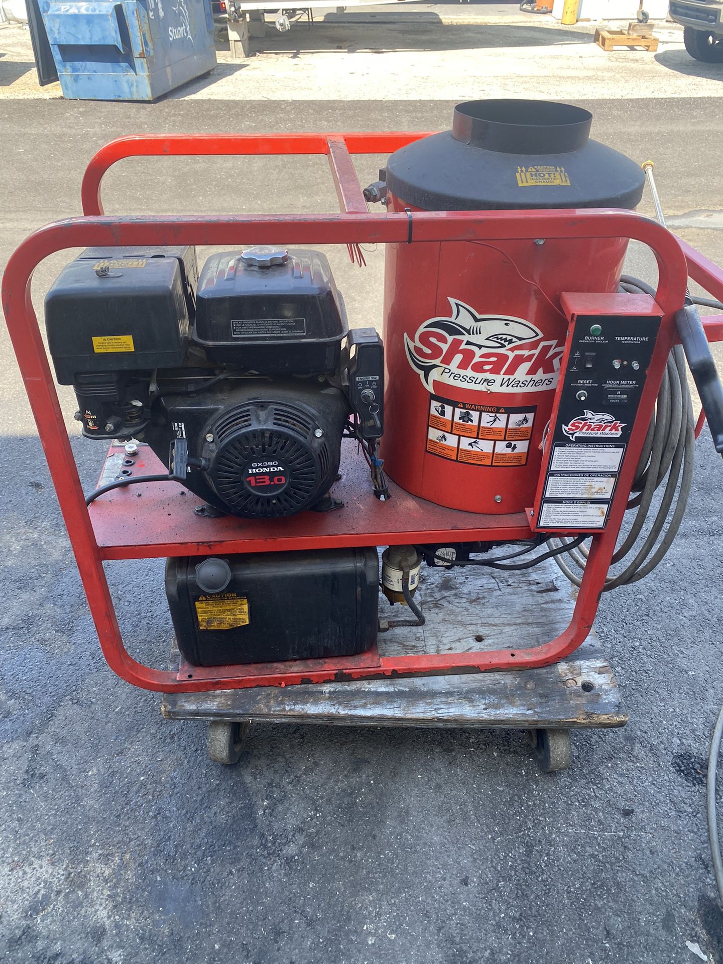 pressure washer with hot water 