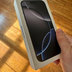 BRAND NEW UNOPENED CARRIER UNLOCKED iPhone 16 Pro 256gb