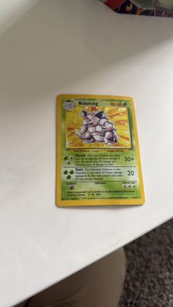 Scratched Nidoking 1995,96,98