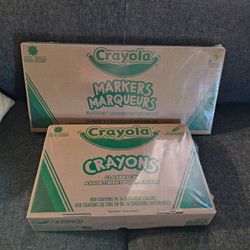 Markers/Crayons School Supplies