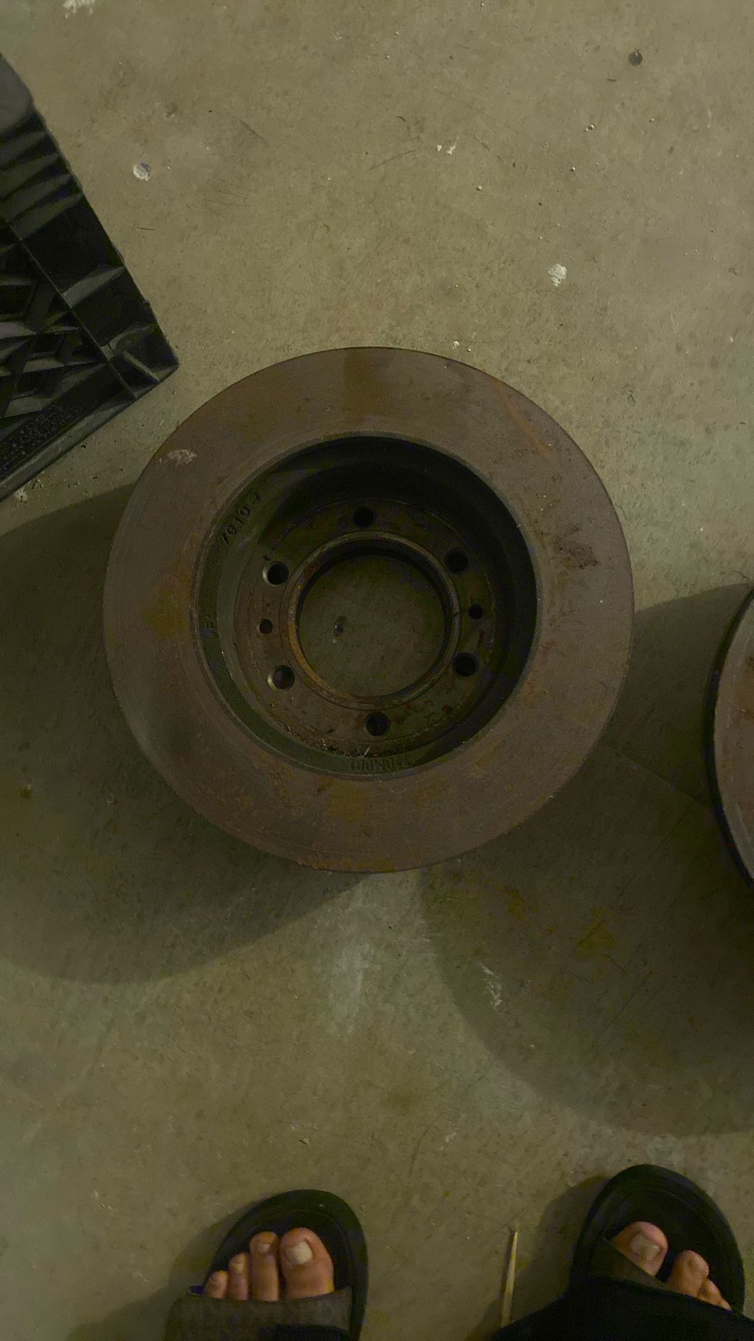 Brake Rotor From Chevy Silverado 