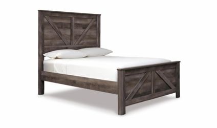 Rustic Farmhouse Wood Bed Frame