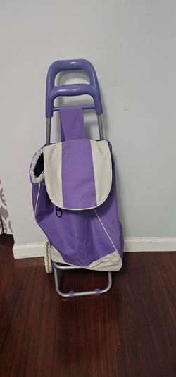 PURPLE shopping bag