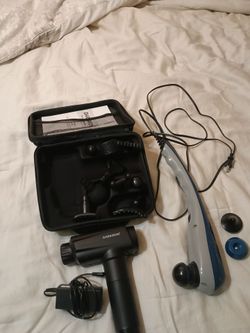 Massage gun darkiron and electric wahl massage $40