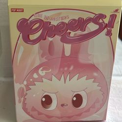 Labubu The monsters cheers Double wall Cup From pop mart Sincerity