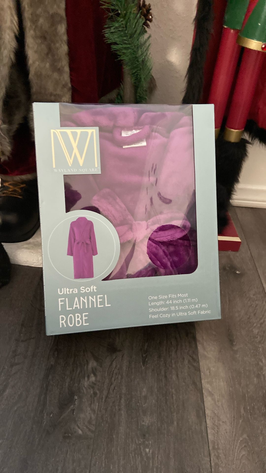 Ultra Soft Flannel Robe