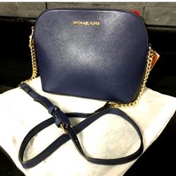 NWT Michael Kors Crossbody Bag - Navy