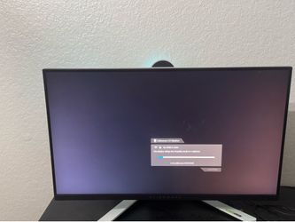 ALIENWARE 27” 240 hz GAMING MONITOR