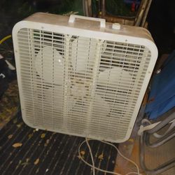 Ex Ex Larg Box Fan Runs Great 12 Firm Look My Post Tons Item