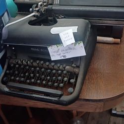 Vintage type writer