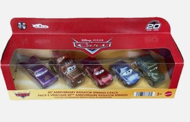 Pixar Cars 20th Anniversary Radiator springs 5 pack