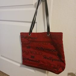 cute large red hollywood tote bag asking $20 must pick up Broadway and apache buckeye az cash only 