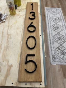 Address Plaques