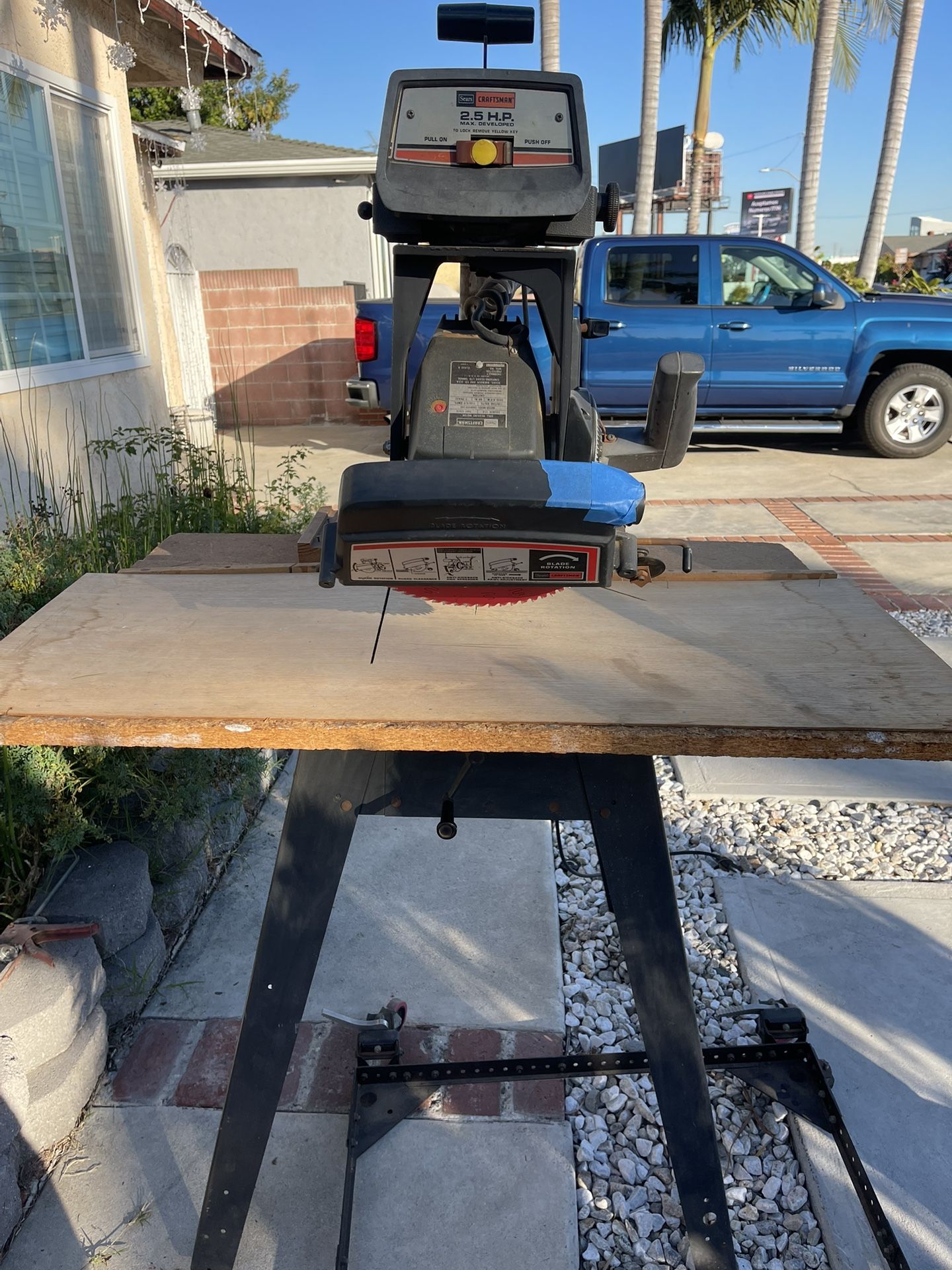 Craftsman 10” Radial Arm Saw