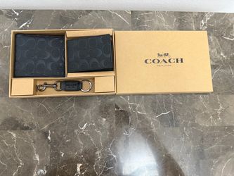 Coach Boxed 3-In-1 Wallet Gift Set, In Signature Canvas