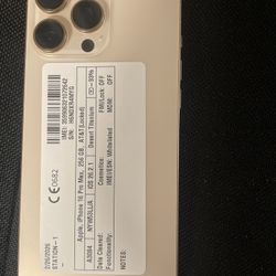 iPhone 16 Pro Max 256gb ATT 