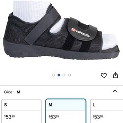 Breg Support Shoe