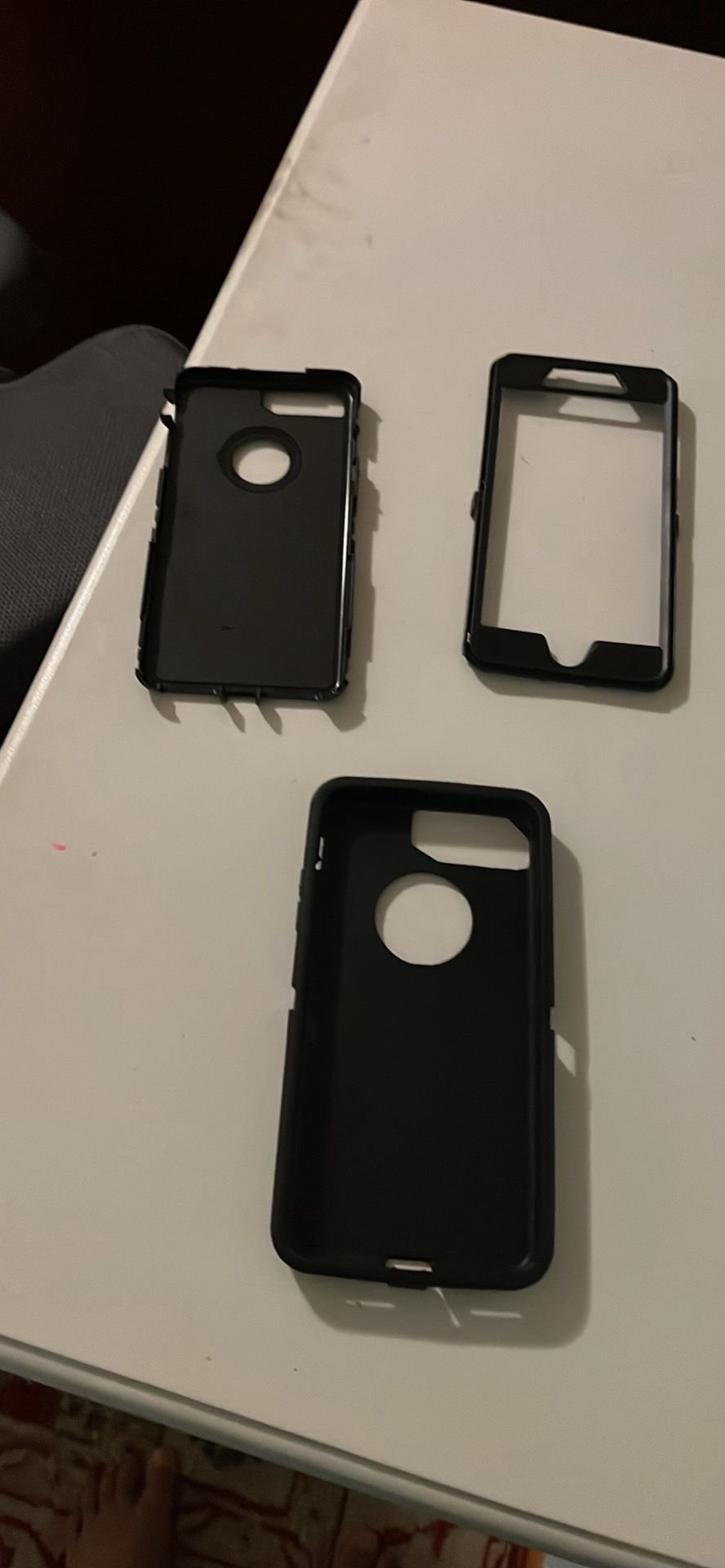 iPhone 6s And iPhone 8 Plus Case Black Strong Case
