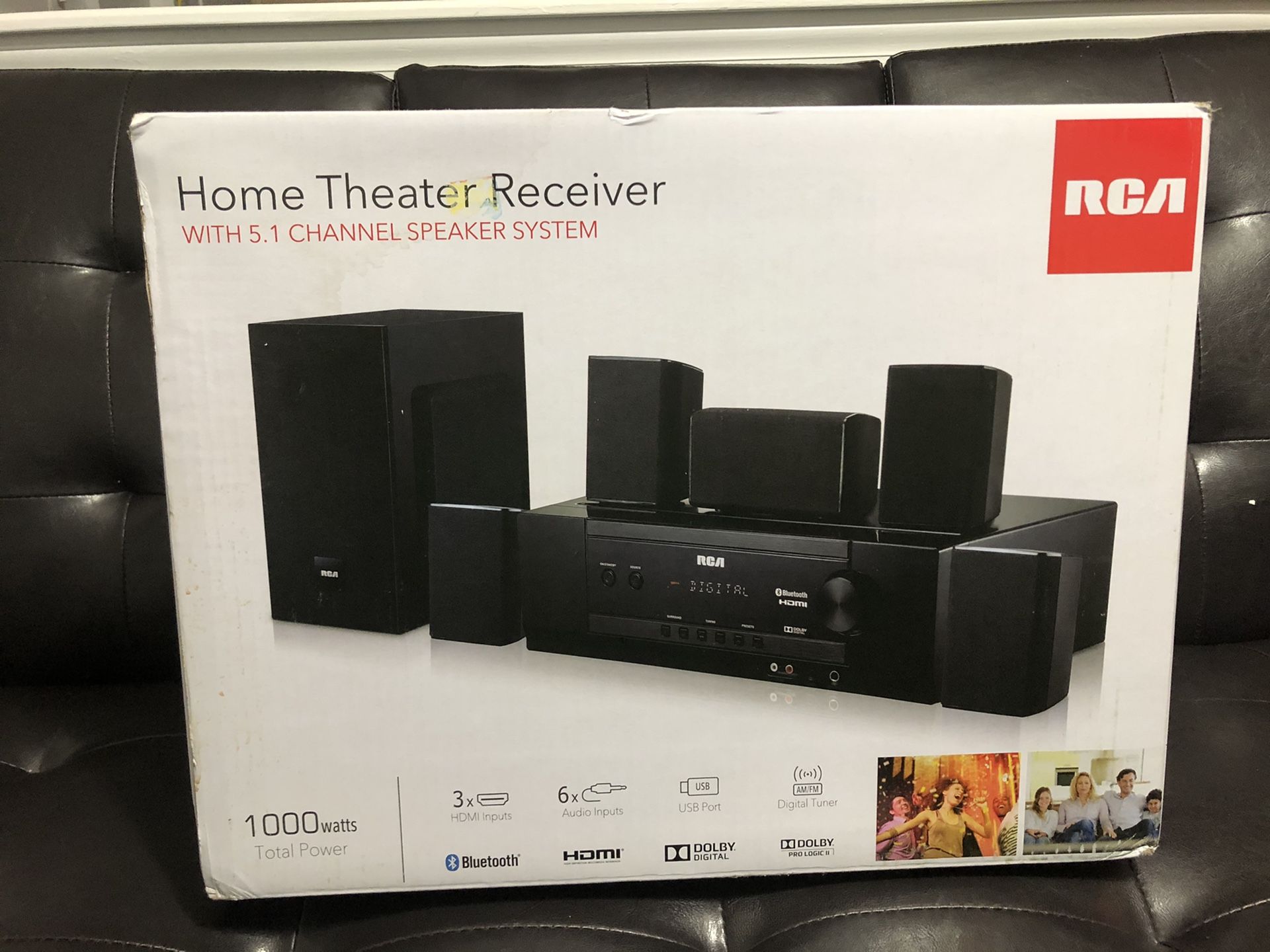 RCA Bluetooth Home Theater System, RT2781HB