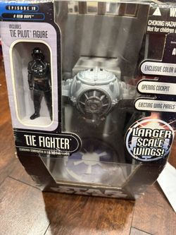 Star Wars Hasbro The Saga Collection 2006 Tie Fighter Large Wings Color Variant