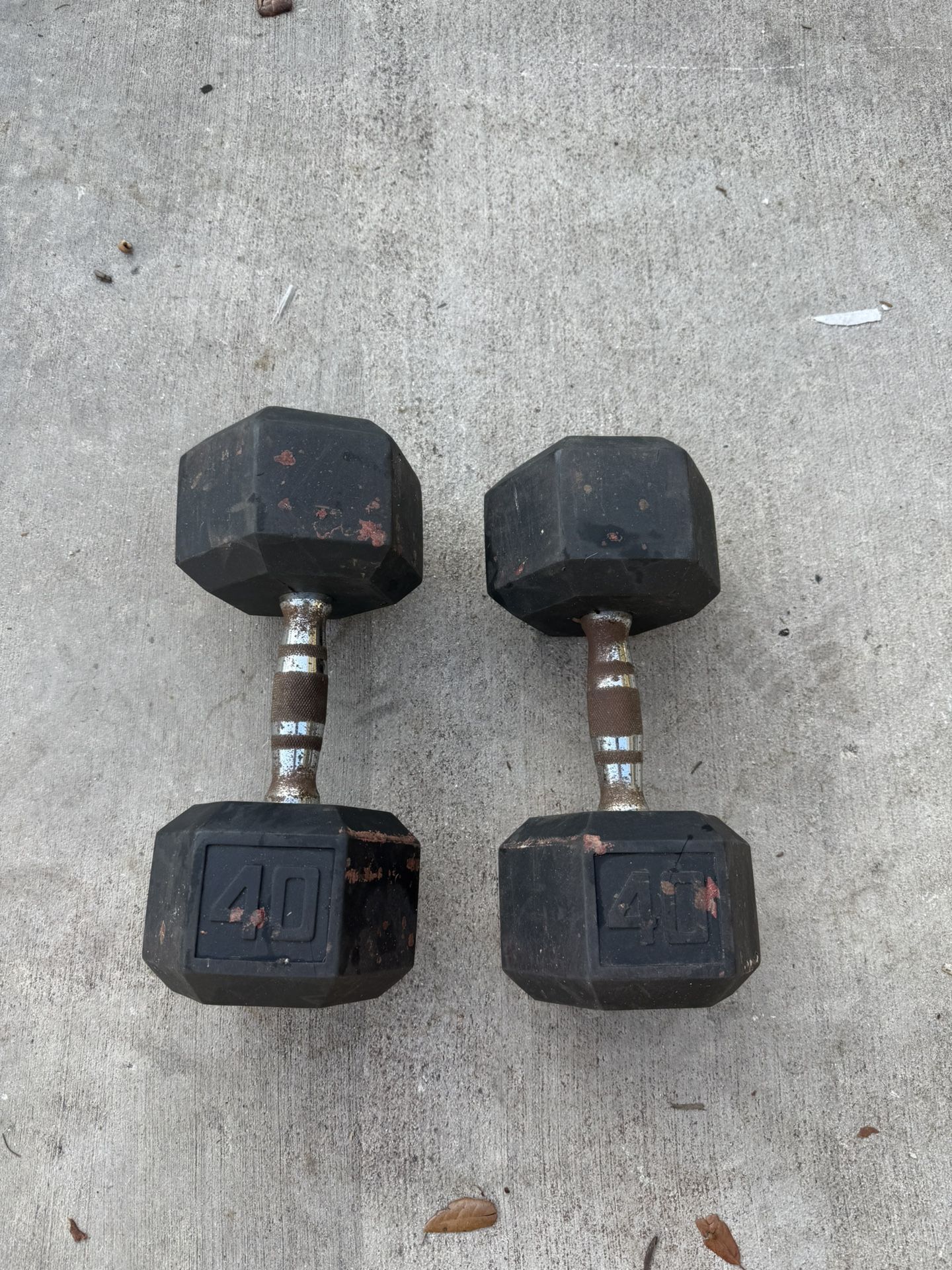 40lb Dumbbells 💪