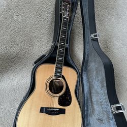 Yamaha FG-375S Acoustic Guitar + Hard case