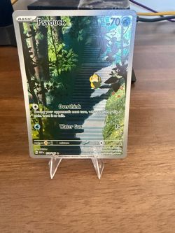 Psyduck 175/165 Illustration Rare Pokémon Card