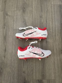 Nike Hyperdiamond 4 Elite White Softball Cleats Womens Size 10