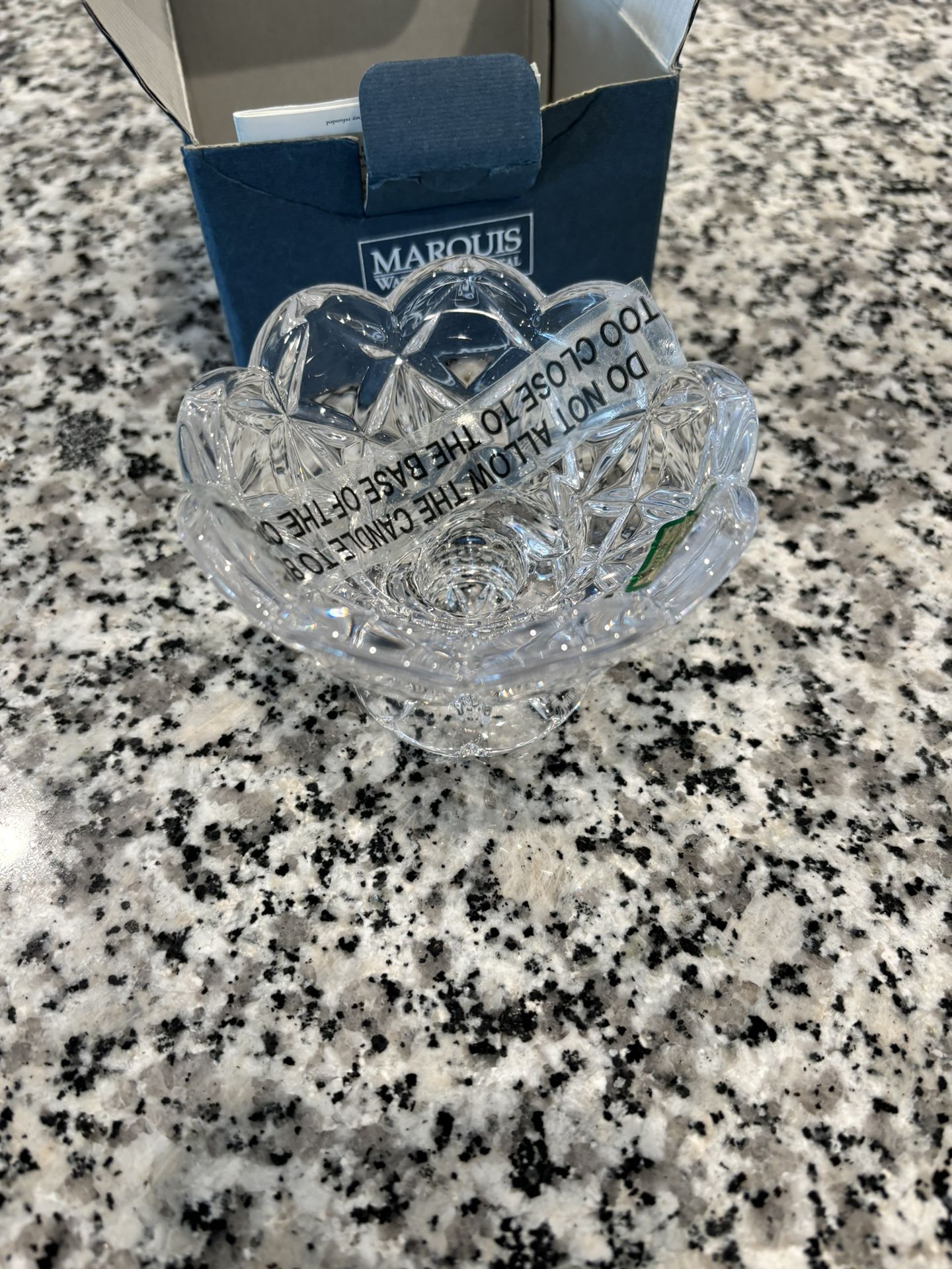 Waterford crystal Candle Holder