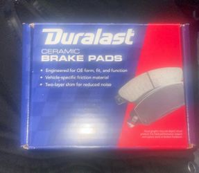 Duralast ceramic rear brake pads D537