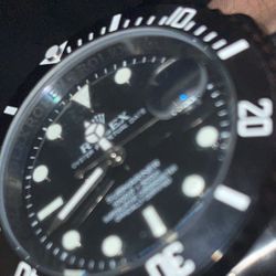 Black submariner watch