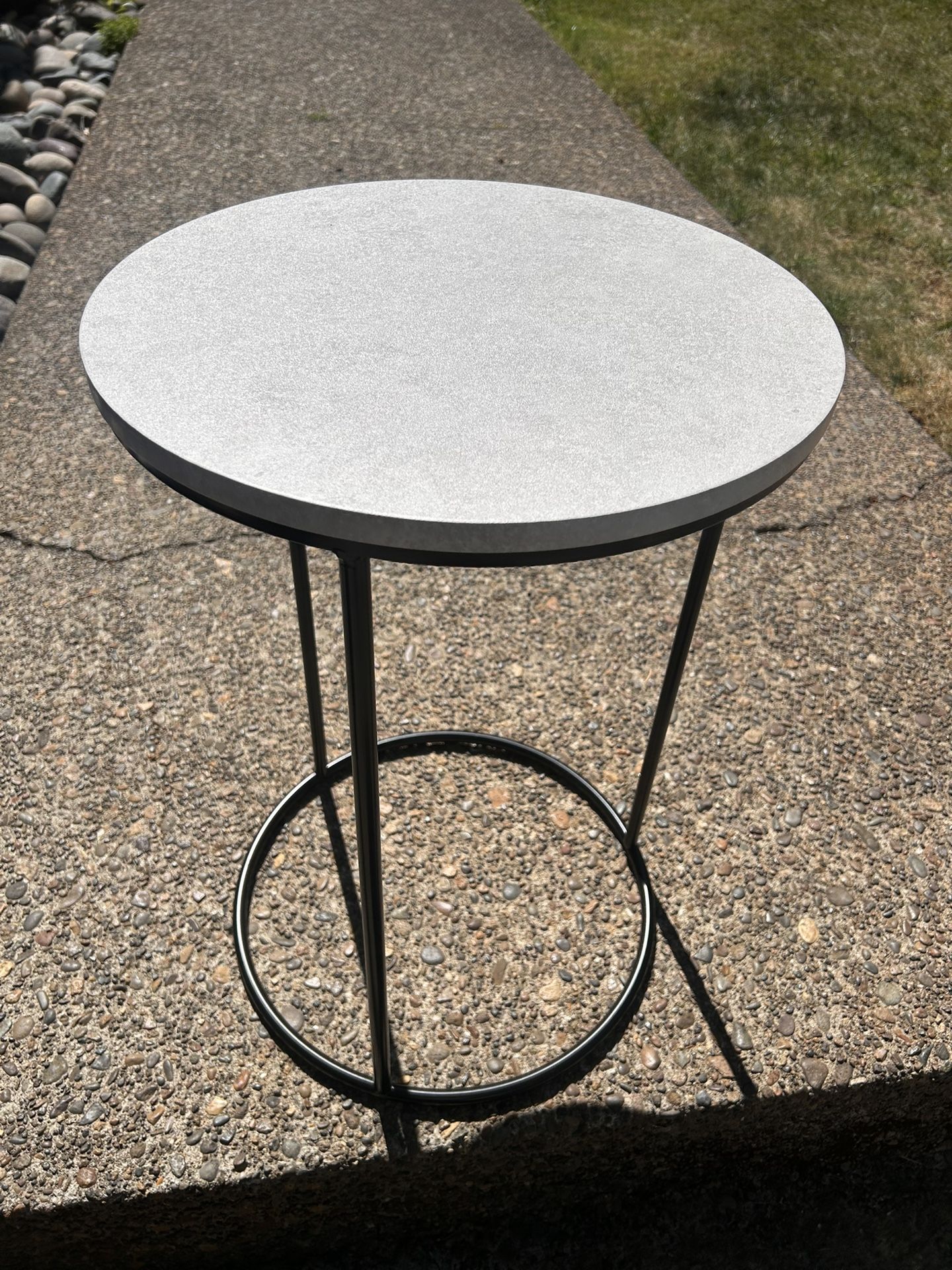 Circular End Table