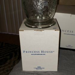 Princess House Crystal Candle Holder