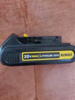 Dewalt battery