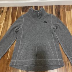 The North Face Women’s Sweater Jacket Hoodie Size L