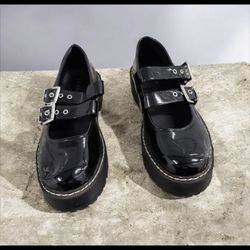 Double Strap Mary Jane  WW