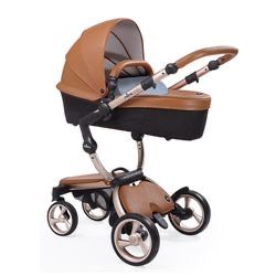 mima xari rose gold frame stroller
