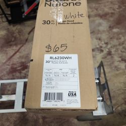 Broan-NuTone
RL6200 Series 30 in. Ductless Under Cabinet Range Hood with Light in White