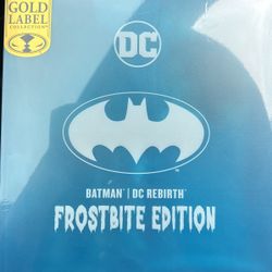 Dc Batman Rebirth Frostbite Edition Gold Label 