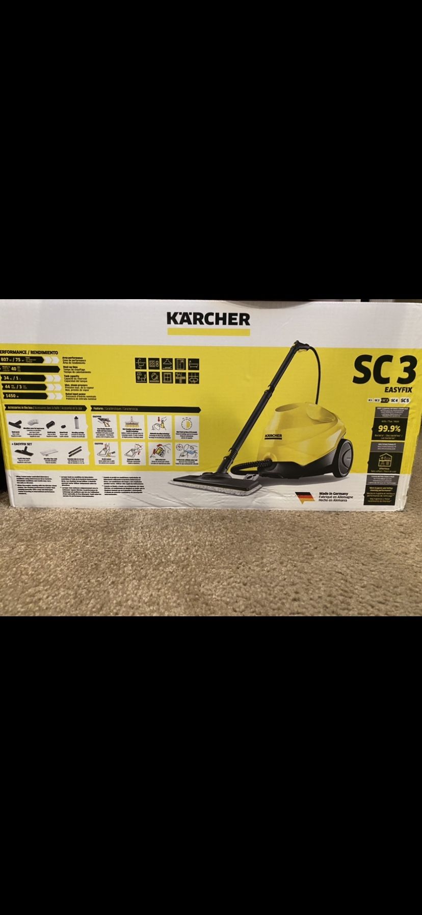 Steam Cleaner Karcher 