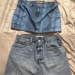 Levi’s Mini Skirts 