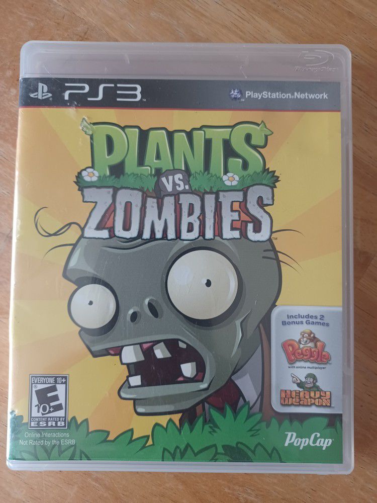 Plants VS Zombies. PS3