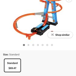 Hot Wheels Sky Crash Race Track